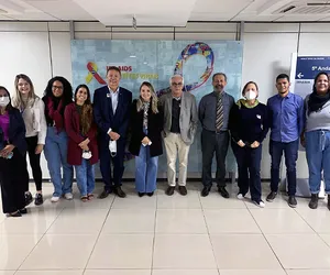 Reunião entre editores da RESS e da RSBMT para firmar a cooperação técnica – científica (2022 – 2023)