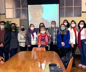 Visita técnica da equipe da RESS à sede RBE